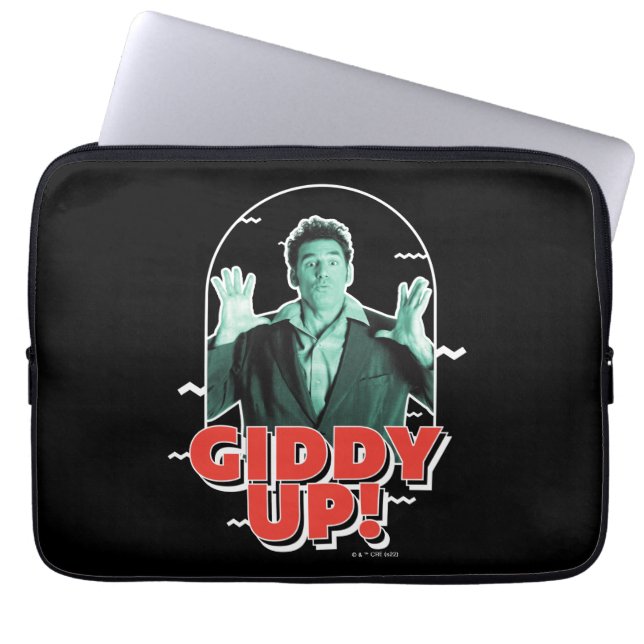 Housse Pour Ordinateur Portable Seinfeld | Kramer - Giddy Up! (Devant)