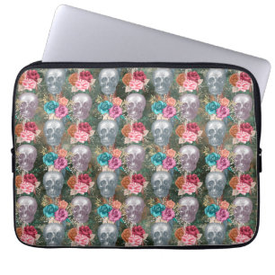 Housse Pour Ordinateur Portable Série Boho Skull Design 10