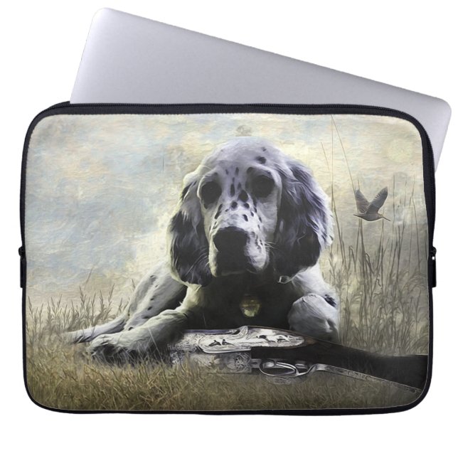 Housse Pour Ordinateur Portable Setter anglais (Devant)