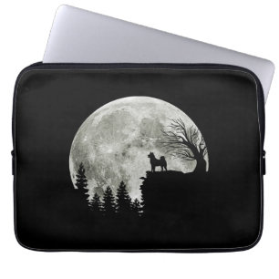 Housse Pour Ordinateur Portable Shiba Inu Sur Mountain Halloween Cadeau Pour Amour