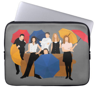 Housse Pour Ordinateur Portable Silhouette de caractères FRIENDS™