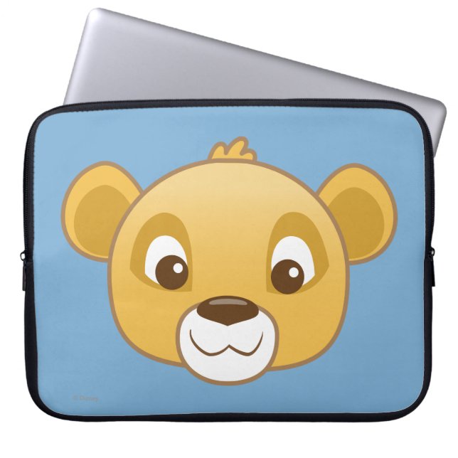 Housse Pour Ordinateur Portable Simba Emoji (Devant)