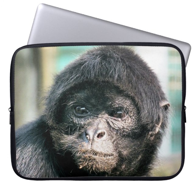 HOUSSE POUR ORDINATEUR PORTABLE SINGES (Devant)