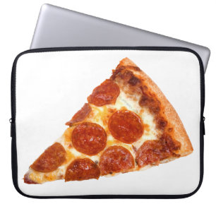 Housse Pour Ordinateur Portable SlipperyJoe's classique pepperoni pizza tranche fo