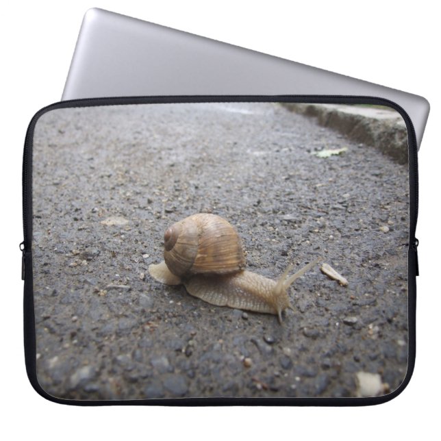 Housse Pour Ordinateur Portable Snail (Devant)