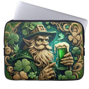 Housse Pour Ordinateur Portable Soirée enchantée de toast Ale A Leprechauns