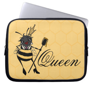 HOUSSE POUR ORDINATEUR PORTABLE SORTIE D'ORDINATEUR PORTABLE DE LA REINE CUITE