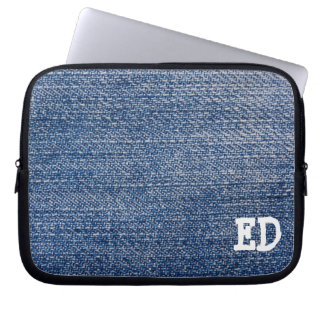 HOUSSE POUR ORDINATEUR PORTABLE SORTIE D'ORDINATEUR PORTABLE DENIM