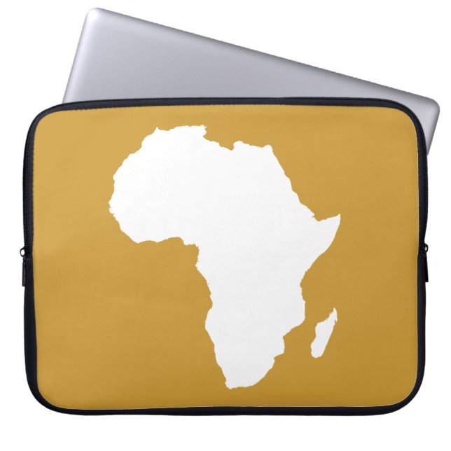 Housse Pour Ordinateur Portable Soudan Afrique Brown audacieuse (Devant)