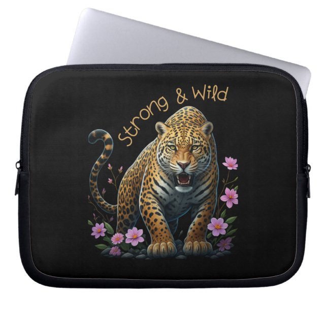 Housse Pour Ordinateur Portable Soul Jaguar fort et sauvage (Devant)