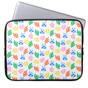 Housse Pour Ordinateur Portable Sous le corail marin Motif sans mer