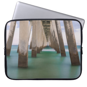 Housse Pour Ordinateur Portable Sous le quai de Navarre Beach