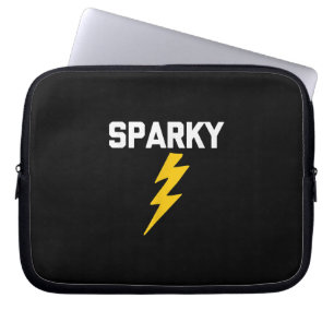 Housse Pour Ordinateur Portable Sparky Funny Dit Sarcastique Novelty Electricien