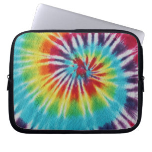Housse Pour Ordinateur Portable Spirale arc-en-ciel
