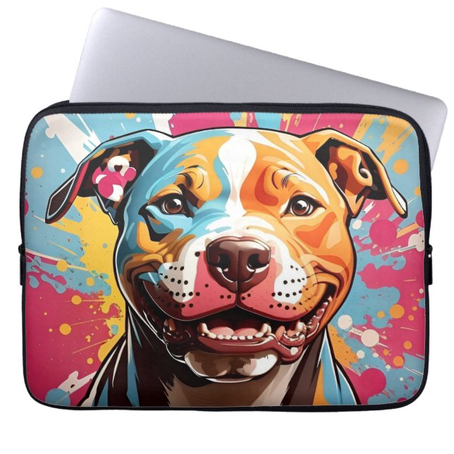 Housse Pour Ordinateur Portable Staffordshire Birthday Fun (Devant)
