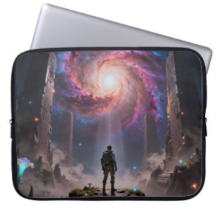 Housse Pour Ordinateur Portable Stellar Path – Voyage à travers l'Univers