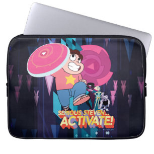 Housse Pour Ordinateur Portable Steven Universe Sérieux Steven... Activez !