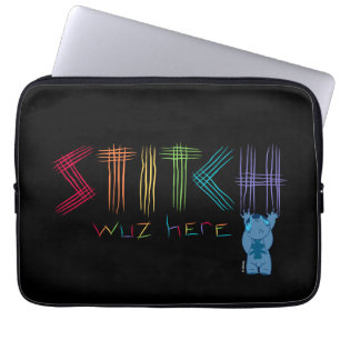 Housse Pour Ordinateur Portable Stitch Était Là