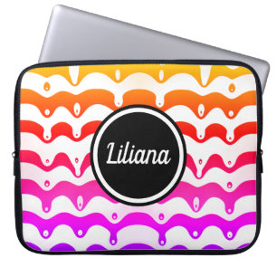 Housse Pour Ordinateur Portable Stripes de Jazzy Tropical