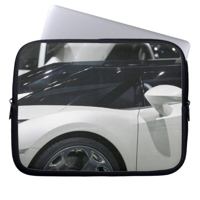 Housse Pour Ordinateur Portable SUISSE, GENÈVE : 75e édition annuelle de l'Auto-au (Devant)