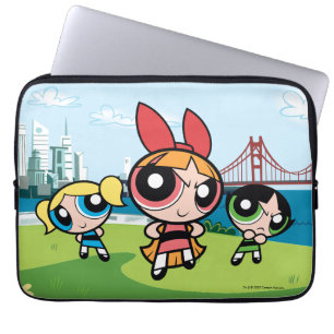 Housse Pour Ordinateur Portable Super Fierce Powerpuff Girls