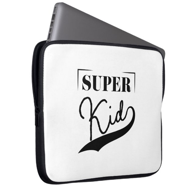 Housse Pour Ordinateur Portable Super Kid (Devant droit)