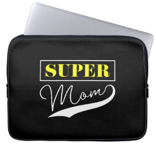 Housse Pour Ordinateur Portable Super Maman