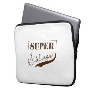 Housse Pour Ordinateur Portable Super sibling