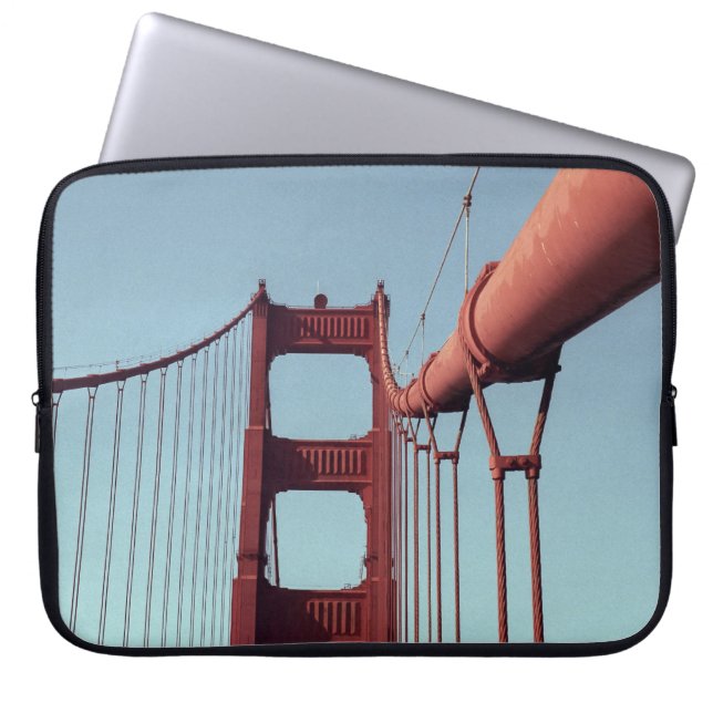 Housse Pour Ordinateur Portable Sur le pont Golden Gate (Devant)