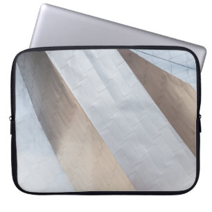 Housse Pour Ordinateur Portable Surface beige et blanche