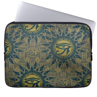 Housse Pour Ordinateur Portable Symbole solaire de l'Œil de Râ de l'Égypte antique