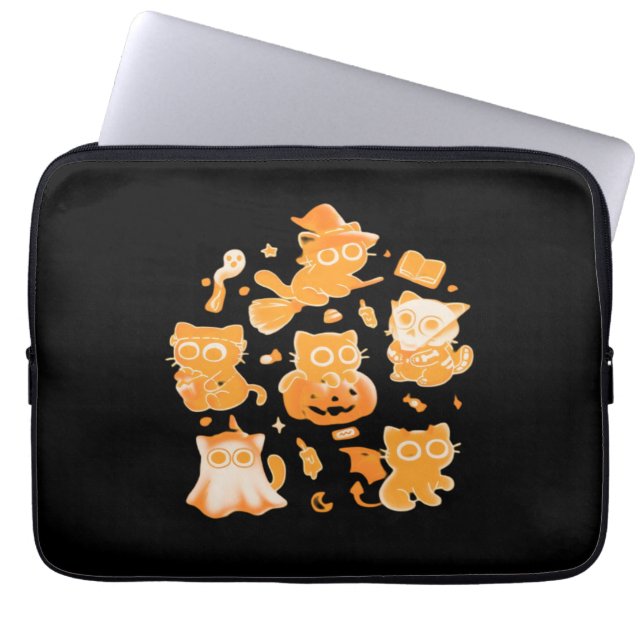 Housse Pour Ordinateur Portable T-shirt éffrayant Kittens classique (Devant)