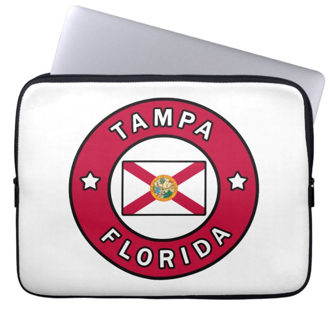 Housse Pour Ordinateur Portable Tampa Floride (Devant)