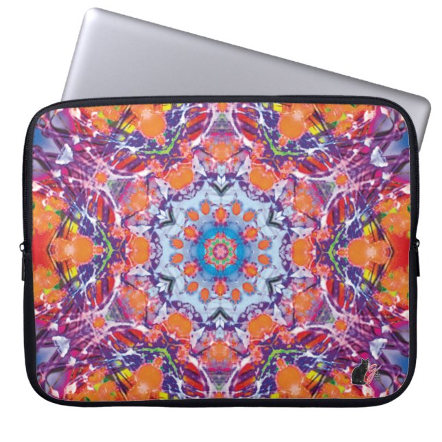 Housse Pour Ordinateur Portable Tanger Kaleidoscope Portable (Devant)