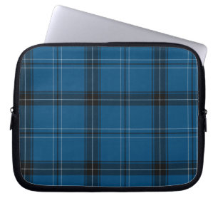 Housse Pour Ordinateur Portable Tartan bleu Ramsay écossais