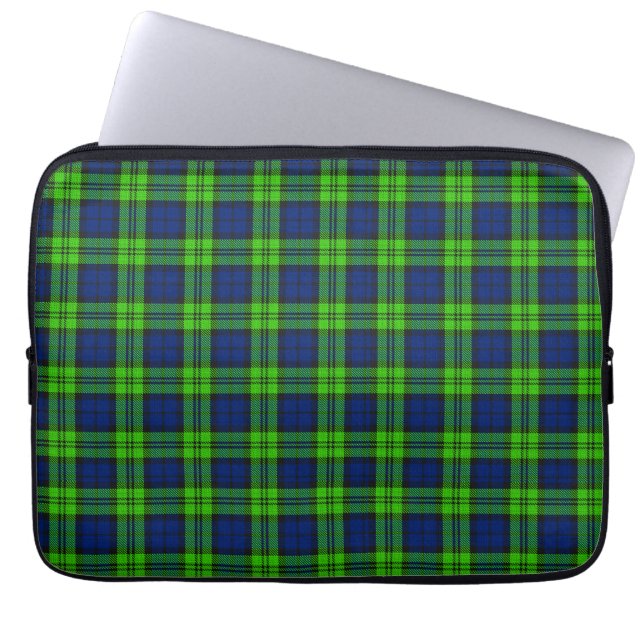 Housse Pour Ordinateur Portable Tartan plaqué Blackwatch (Devant)
