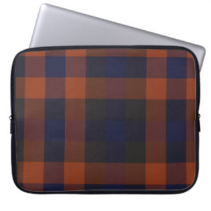 Housse Pour Ordinateur Portable Tartan plat moderne classique Motif sans couture. 