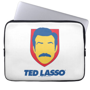 Housse Pour Ordinateur Portable Ted Lasso   Icône face