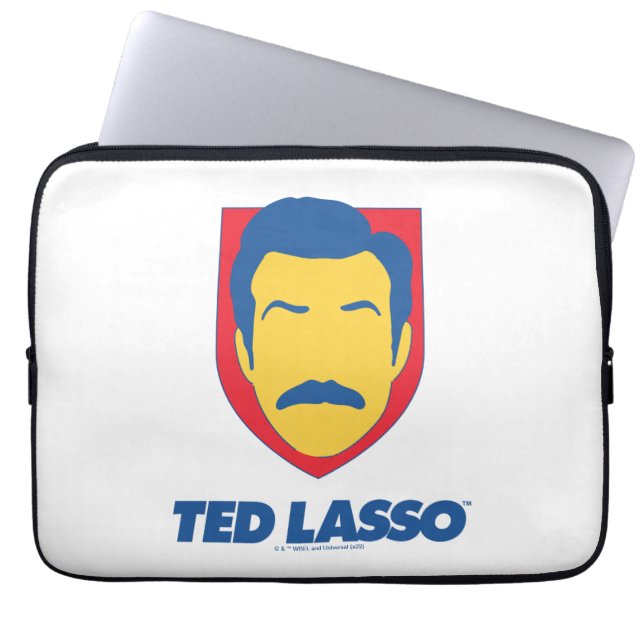 Housse Pour Ordinateur Portable Ted Lasso | Icône face (Devant)