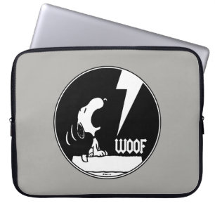 Housse Pour Ordinateur Portable Tee - shirt   Snoopy Howling