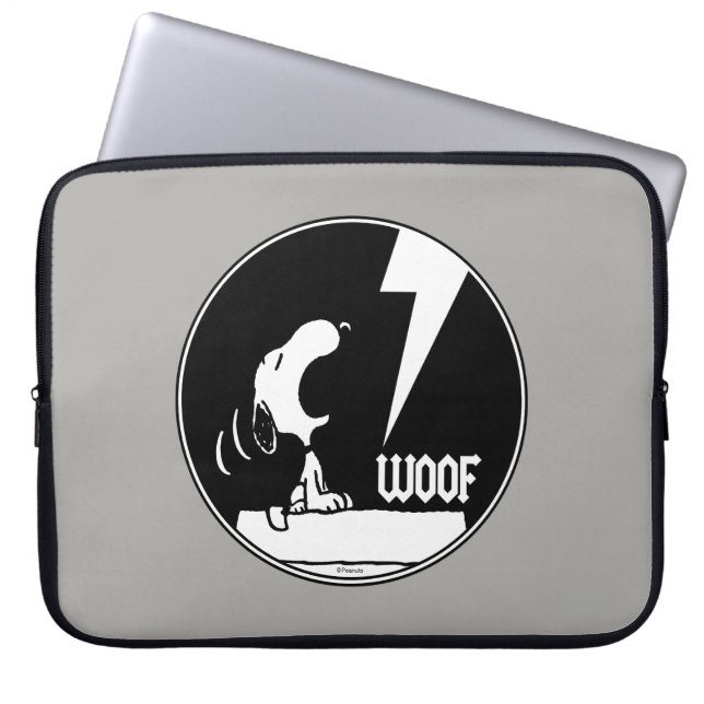 Housse Pour Ordinateur Portable Tee - shirt | Snoopy Howling (Devant)