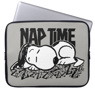 Housse Pour Ordinateur Portable Tee - shirt   Snoopy Nap Time