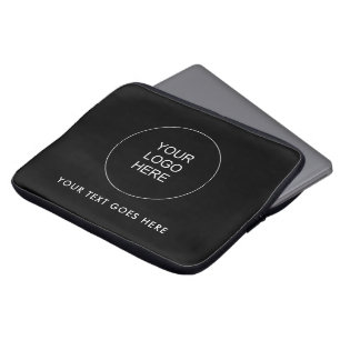 Housse Pour Ordinateur Portable Téléchargez votre propre logo d'entreprise Ajouter