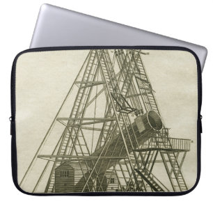 Housse Pour Ordinateur Portable Télescope ÉQUIPEMENT SCIENTIFIQUE D'Antiquité 18E