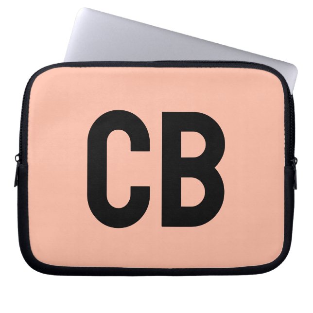 Housse Pour Ordinateur Portable Tendance Couleur Doux Poche Portable (Devant)