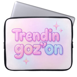 Housse Pour Ordinateur Portable Tendance Goz’on Tie Dye Pastel