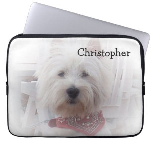 Housse Pour Ordinateur Portable Terrier de West Highland