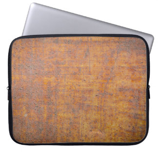 Housse Pour Ordinateur Portable texture Arrière - plan de l'abrégé en acier rouill