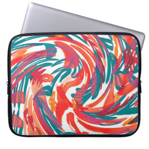 Housse Pour Ordinateur Portable texture de peinture Abstraite. Papier peint d'art.