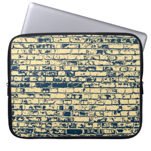 Housse Pour Ordinateur Portable Texture d'un mur en brique. Design élégant de papi
